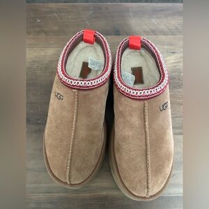 UGG TAZZ PLATFORM SLIPPERS